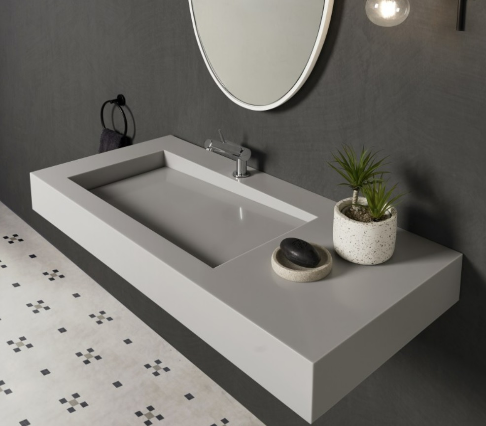 Nişantaşı Corian Banyo Tezgahı