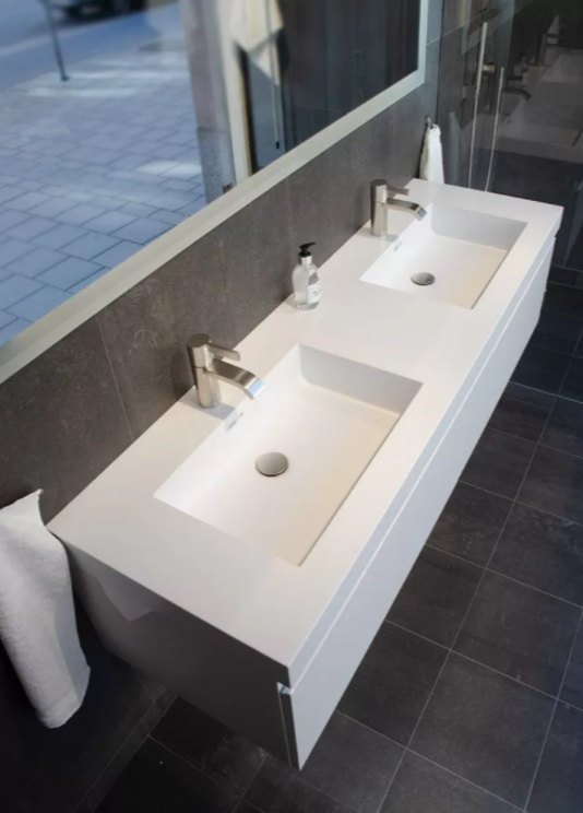 Cihangir Corian Banyo Tezgahı