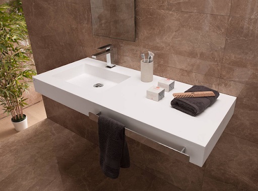 Kayseri Corian Banyo Tezgahı